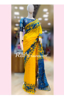 All Over Self Weaving Worked With Contrast Color Desing Soft Reshom Silk Dhakai Jamdani Saree (NDR3)